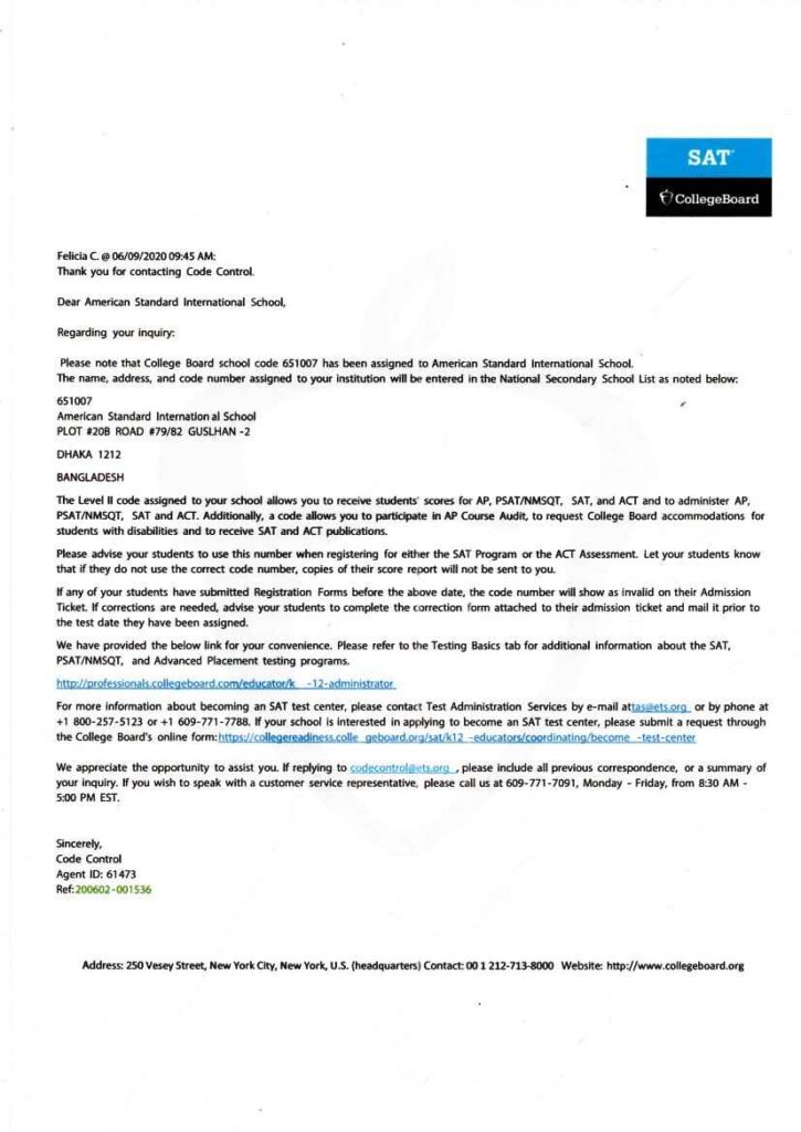 The College Board - SAT